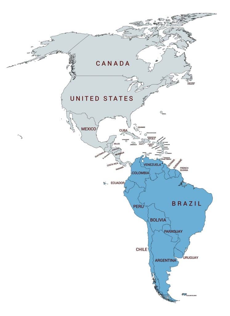 map of south america 747x1024